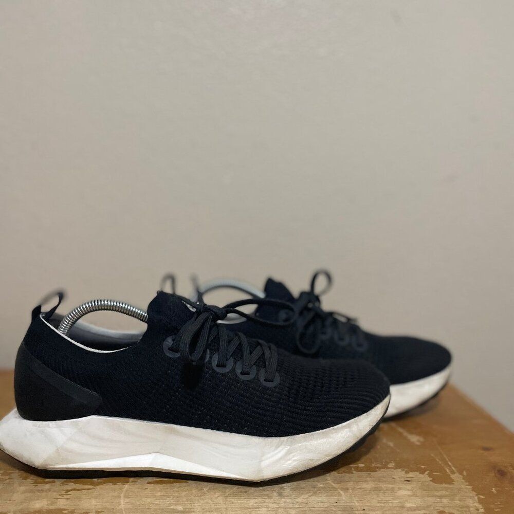 Allbirds Tree Flyer TF 9.92 KG CO2E Black Running Shoes Men's Sz 9.5